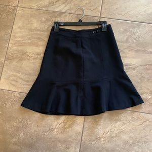 White House black market fit and flare skirt